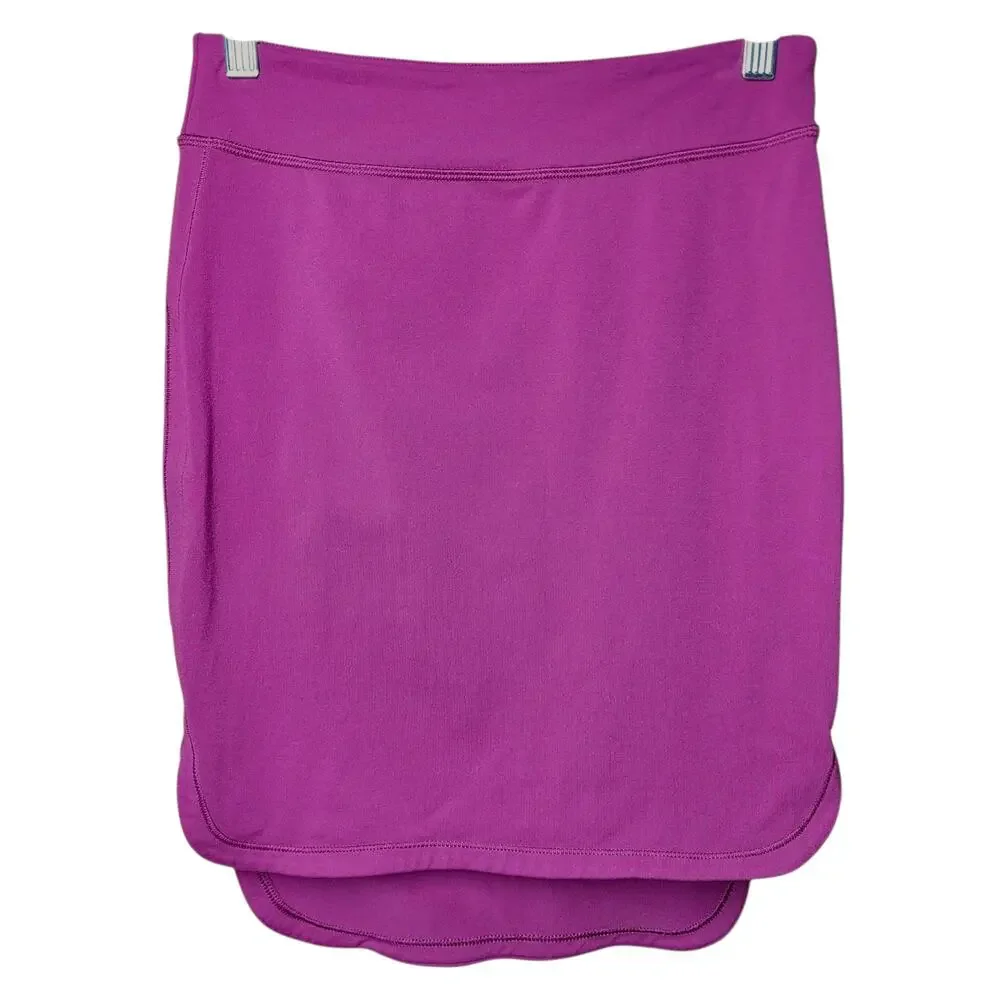 Lululemon City Skirt regal plum magenta size 4 luon athletic pencil mini skirt